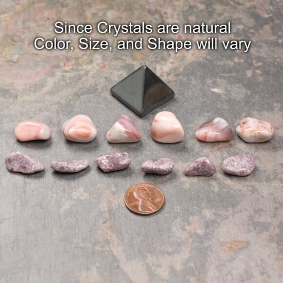 Break Addictions Mini Crystal Grid Set - Your choice of Wood Grid Board - Picture 2 of 6